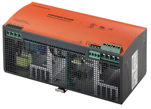 DIN rail power supply - 24 - 48 V, 960 W | PST960 series - Connectwell Industries - AC/DC / switching / three-phase