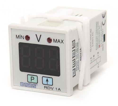 Digital voltmeter - RDV1A - EMAS - stationary / AC