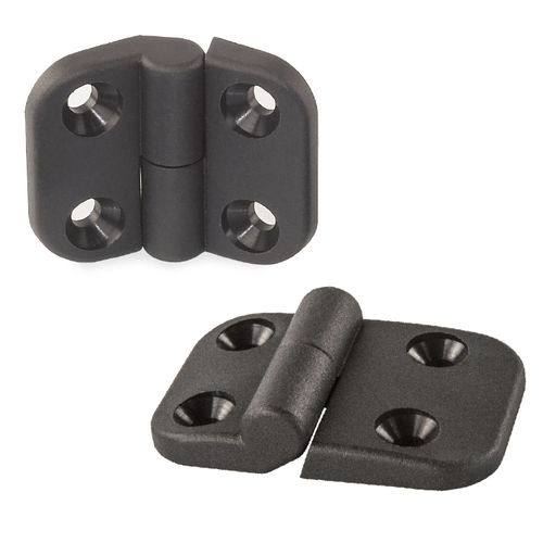 Butt hinge - BK38.0500 series - Bäcker - polyamide / screw-in / 220°