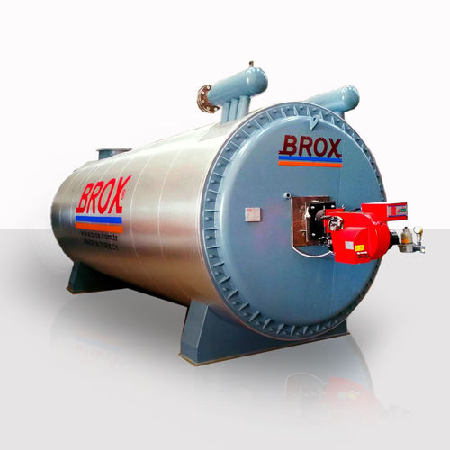 Hot oil boiler - BROX BOILER & BURNER COMPANY - thermal fluid / three-pass / low-NOx