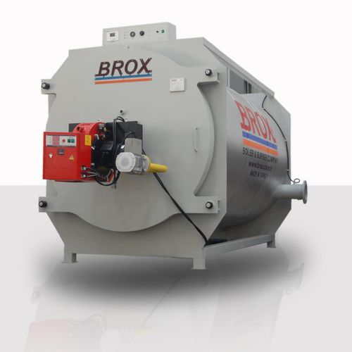 Hot water boiler - BROX BOILER & BURNER COMPANY - horizontal / industrial / three-pass