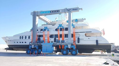Heavy load travel lift - 1612 MBH087 - MBH 350 - CIMOLAI TECHNOLOGY - remotely controlled