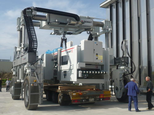 Rubber-tired straddle carrier - MST 60 - CIMOLAI TECHNOLOGY