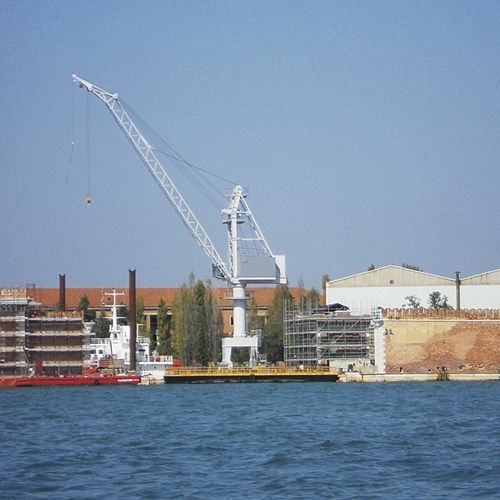 Rail-mounted crane - RBC 20 - CIMOLAI TECHNOLOGY - boom / for marine applications / lifting