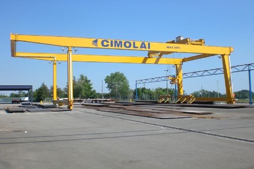 Rail-mounted gantry crane - RGC 1 - CIMOLAI TECHNOLOGY