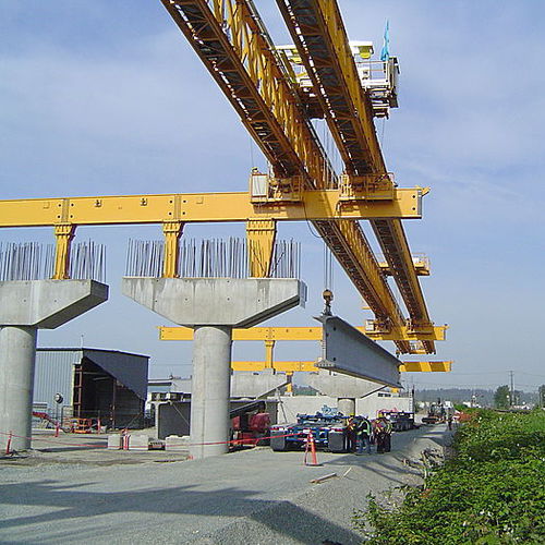 Launching gantry - BLG 100 / SPAN 45 m - 1 - CIMOLAI TECHNOLOGY SpA