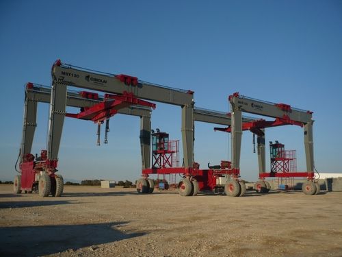 Rubber-tired gantry crane - MST 130-32 - CIMOLAI TECHNOLOGY