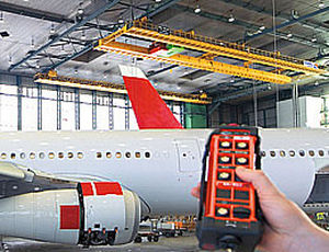 Radio control - Wilcox Door Service Inc - with buttons / for overhead cranes