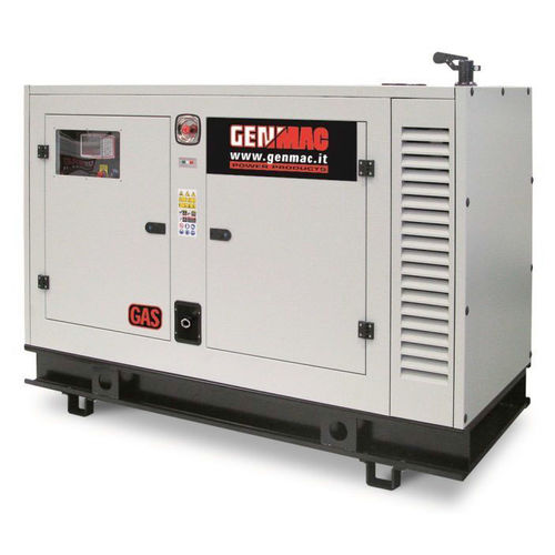 Natural gas generator set - KING-GAS RGU40GS-NG - GENMAC SRL - three-phase / stationary / 60 Hz
