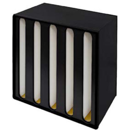 Air filter - MVH series - Mikropor - panel / fiberglass / for air conditioning