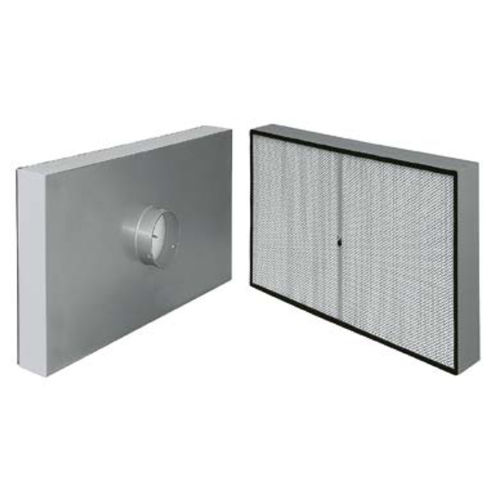 Air filter - MHH series - Mikropor - panel / fiberglass / for clean rooms