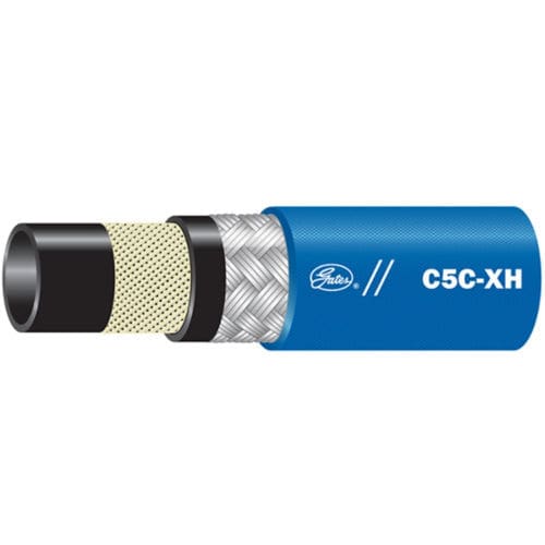 Oil hose - C5C-XH XTREME™ - Gates - polyethylene (PE) / high-temperature / construction