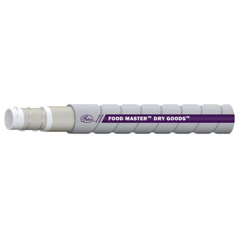 Foodstuff hose - Food Master&trade; SD - Gates - for dry bulk materials / stainless steel / for pneumatic conveying