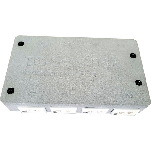 Temperature data-logger - TC-Log 8 USB - Tecnosoft - USB / without display / for thermocouples