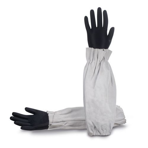 Work oversleeve - 300MC - tomas bodero s.a. - mechanical protection / heat-resistant / leather