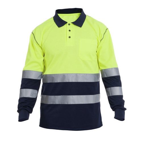High-visibility polo - JUDE HV - tomas bodero s.a. - work / polyester / cotton