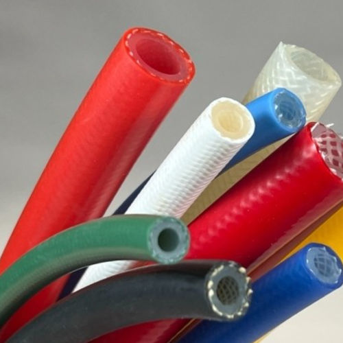 Silicone flexible piping - TRSN series  - MEREFSA, S.L.U. - for steam / stainless steel / polyester