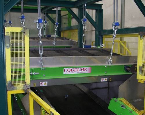Metal separator - Cogelme - magnetic / for the recycling industry / hanging