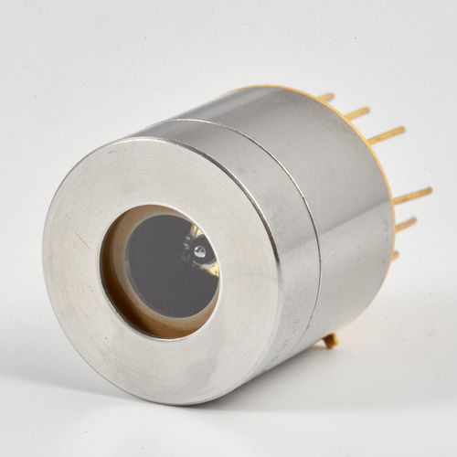 IR photovoltaic detector - PVIA-4TE-4-1x1-TO8-wAl2O3-36 - Vigo Photonics - InAsSb / for gas analysis / thermoelectrically-cooled