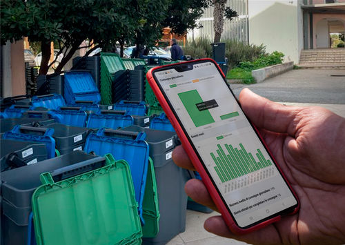 Monitoring mobile app - ArcoSTART - SARTORI AMBIENTE S.R.L. - management / reporting / for waste management
