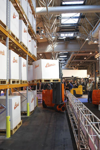 Electric forklift - B420HLAC - Bendi - ride-on / narrow-aisle / handling
