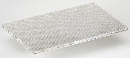 Honeycomb sandwich panel - ALUSTEP 500 SL - Cel Components S.r.l. - fiberglass facing / for wall / for interior