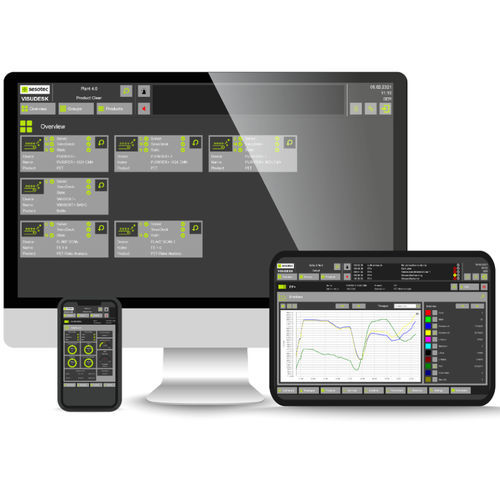 Visualization software - VISUDESK - Sesotec GmbH - OPC UA server / industrial