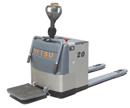 Electric pallet truck - XAE/BE20 - HYTSU GROUP - stand-up / multifunction