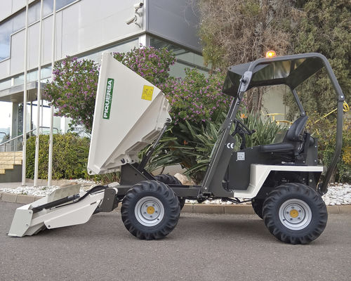 Rubber-tired dumper - D-2000H-AC - Piquersa Maquinaria, S.A. - diesel / front-loading / self-loading