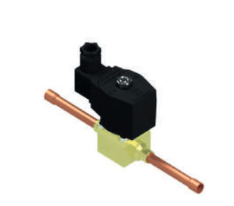 Servo-assisted solenoid valve - 16823 - Thermoval - 2-way / NC / air