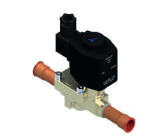 Servo-assisted solenoid valve - 27291 - Thermoval - 2-way / normally closed / for food