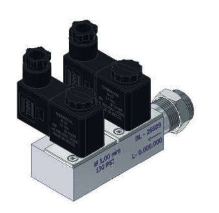 3-way manifold - 26689 - Thermoval - aluminum / hydraulic / air