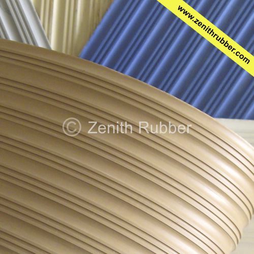Fire-retardant mat - TR series - Zenith Industrial Rubber Products Pvt. Ltd. - ribbed / nitrile / polymer