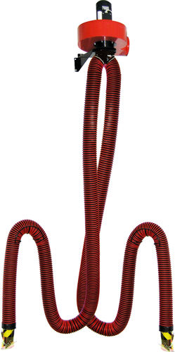 Car exhaust extraction system - GLOBAL series - KLIMAWENT - for workshops / garage / wall-mounted