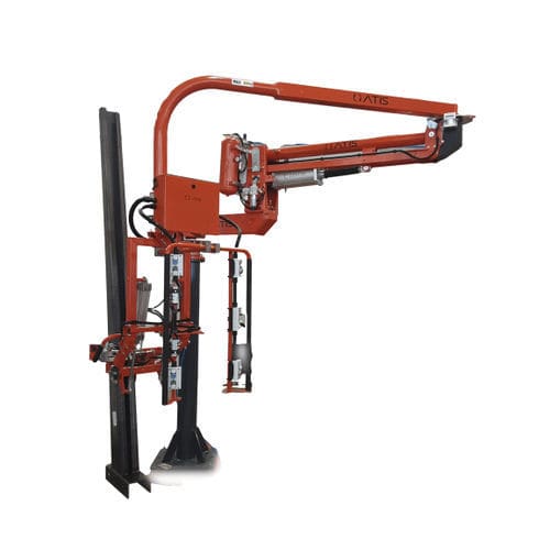 Pneumatic manipulator - ATISmirus 100 - ATIS s.r.l. - with clamping system / for lifting / positioning