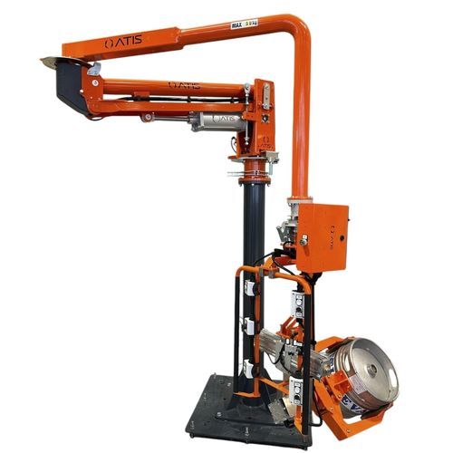 Pneumatic manipulator - ATISmirus 100 - ATIS s.r.l. - clamp / for drums / handling
