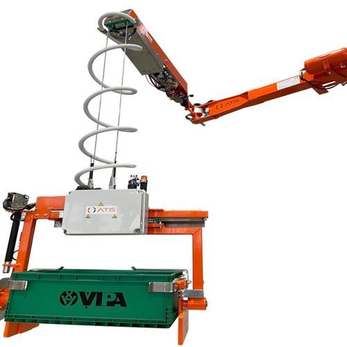 Pneumatic manipulator - ATIS Manipulator - ATIS s.r.l. - with gripping tool / crate / combined motion