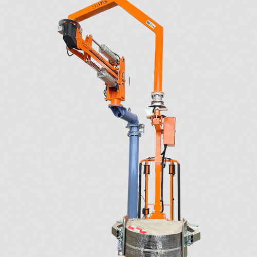 Electric manipulator - ATIS s.r.l. - with gripping tool / for textiles / positioning