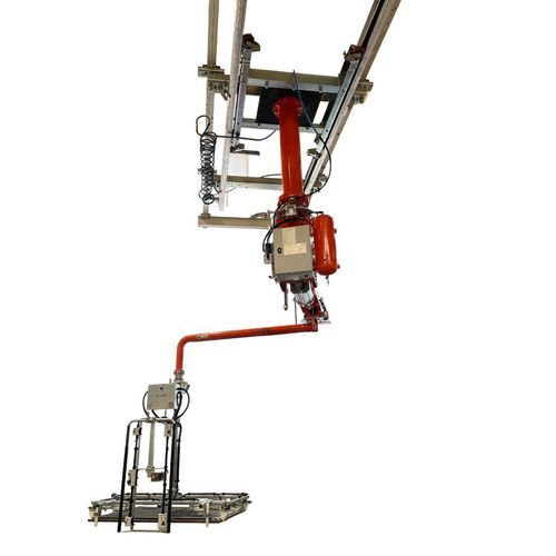 Pneumatic manipulator - ATIS s.r.l. - with gripping tool / custom-made / with rotary head