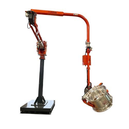 Pneumatic manipulator - ATIS s.r.l. - with gripping tool / for tires / for wheels