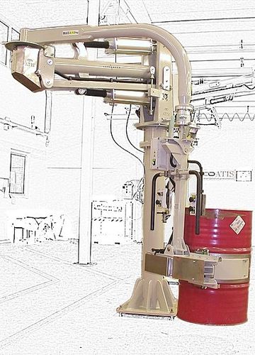 Manipulator with gripping tool - ATISmirus 300 - ATIS s.r.l. - for drums / handling / rotary