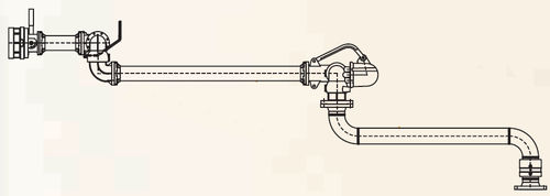 Loading arm loading arm - 82 - 150 m³/h, ø 3 - 4" | 1400 series - silea liquid transfer srl - unloading for fluid transfer