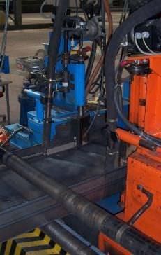 Beam welding line - 2.4 - 13 m, max. 3 m/min - Steelex International
