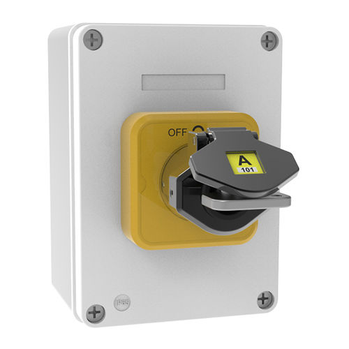 Key lock switch MISB263 Idem Safety Switches selector / 4pole