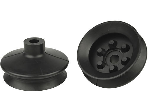 Bellows vacuum suction cup - SB78-NBR - VacMotion - NBR / silicone / lifting