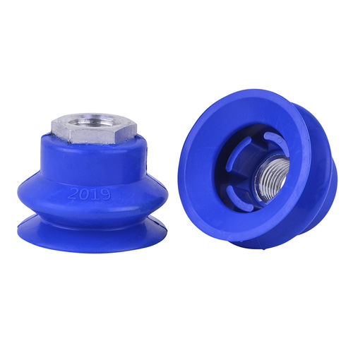 Bellows vacuum suction cup - 15B.038.100.01 - VacMotion - NBR / lifting / handling
