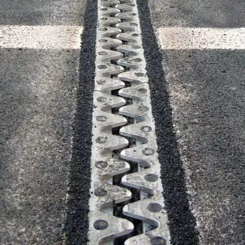 Steel expansion joint - TENSA-GRIP RS-LS - mageba - square / socket / for bridge construction