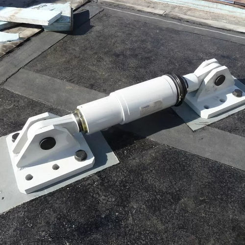 Shock damper - RESTON-SA - mageba - hydraulic / construction / for heavy loads