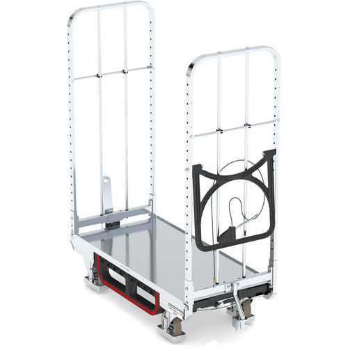 Transport trolley - KLT 600 E1 VKD - LKE GmbH - Excellence in Material Handling - handling / order-picking / galvanised steel