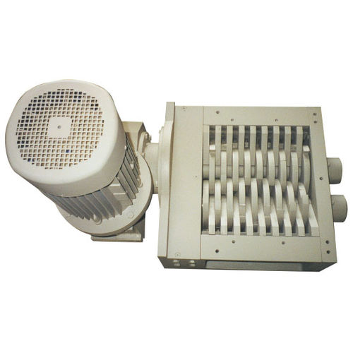 Double shaft shredder - ZM 1 - Mercodor - for medical waste / for PET bottles / plastic